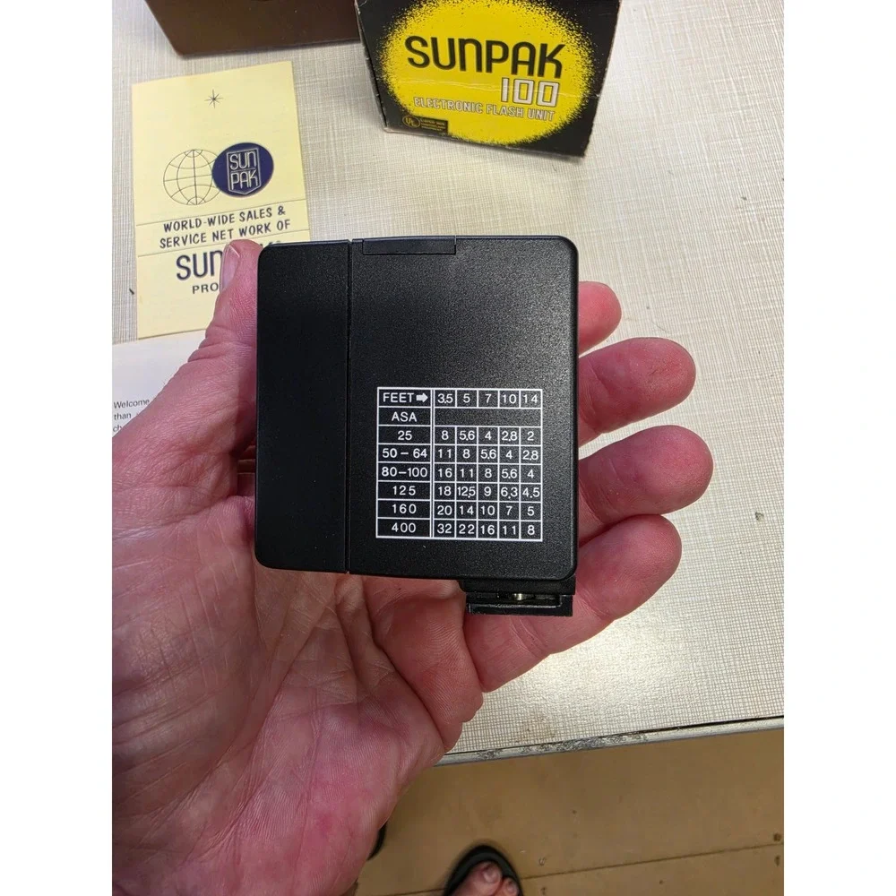 Sunpak 100 electronic